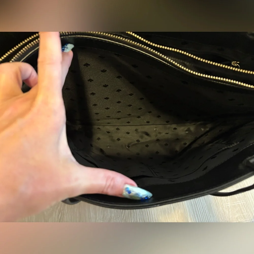 Kate Spade New York Black Staci Large Laptop Tote